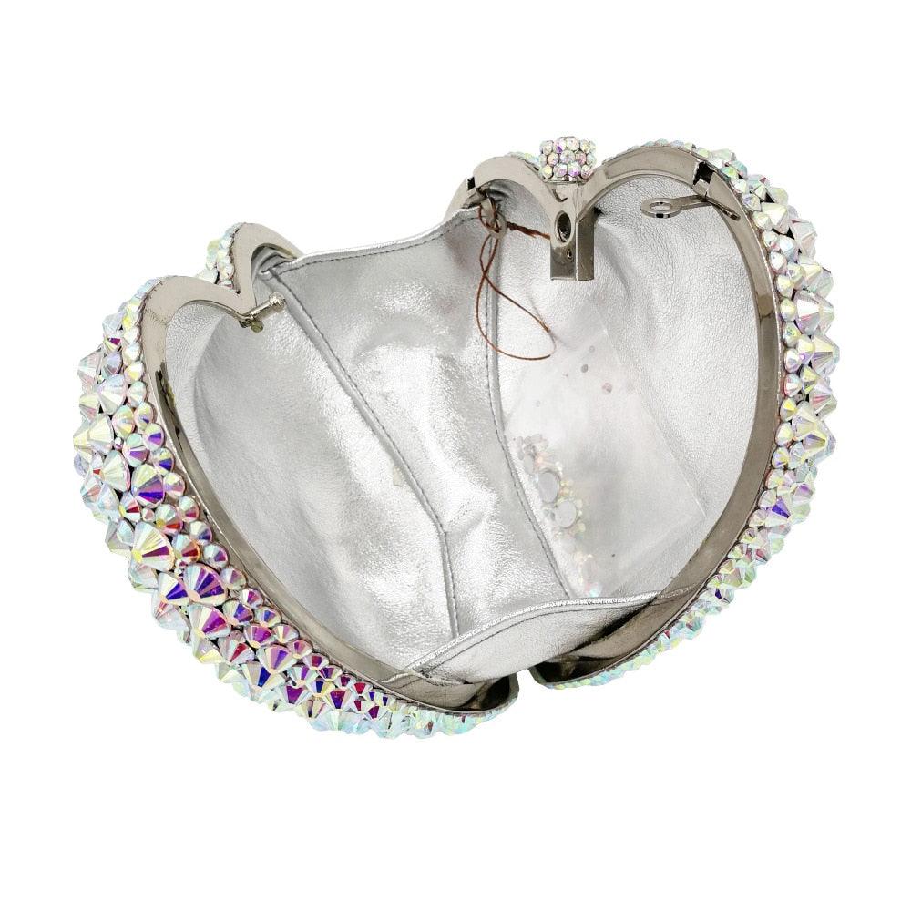 Heart Shape Clutch Bag - TeresaCollections