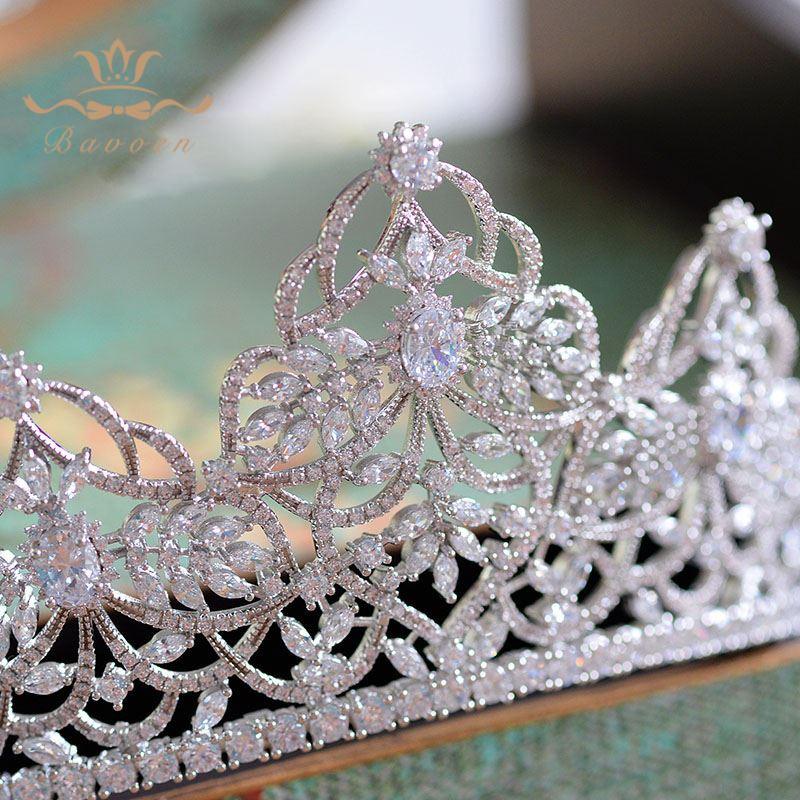 K⭐︎Tiara TeresaCollections - Princess Oversize Vintage Full Zircon