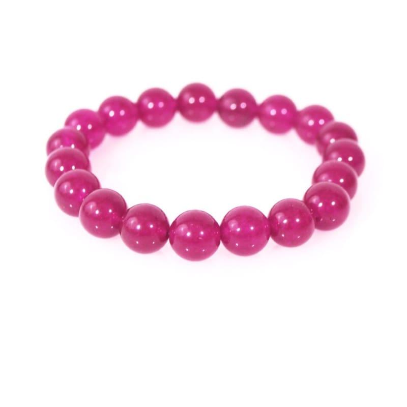 Berry Carnielan Agate Stretch Bracelets - TeresaCollections