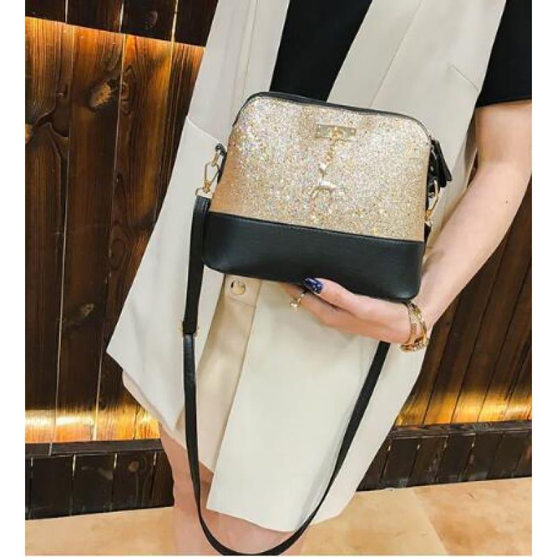 Fashion Mini Bag With Deer Toy Shell Shape Small Messenger Crossbody HandBag - TeresaCollections