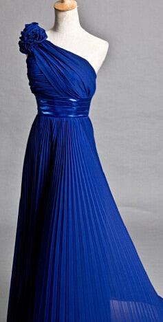 TeresaCollections - Sexy Formal gown royal blue long bridesmaid dress