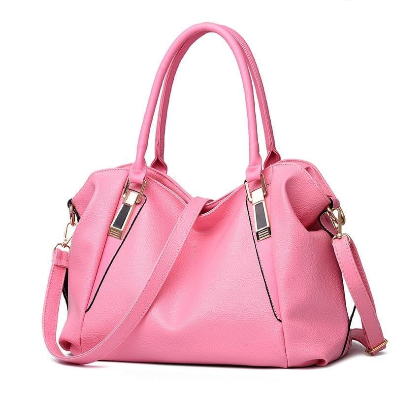 Portable Shoulder Bag Office Ladies Hobos Tote Handbag - Pink / 32X27X10Cm - Bag