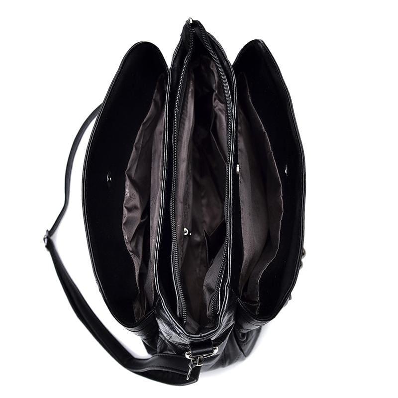 Weave Fashion Genuine Leather Sheepskin WomenHand Bag - HandBag