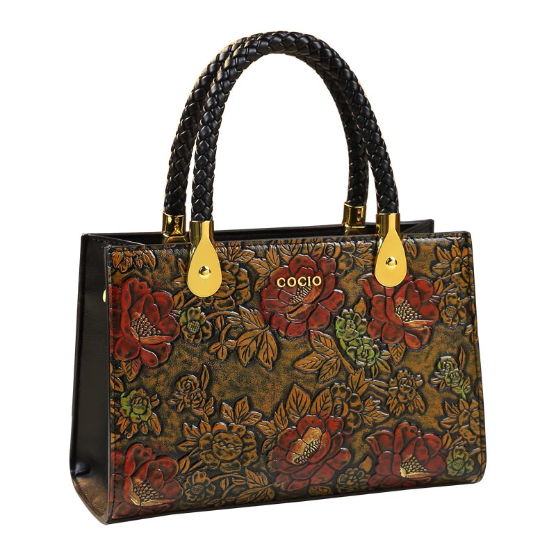 Luxury Fashion Lady Flowers Handbags