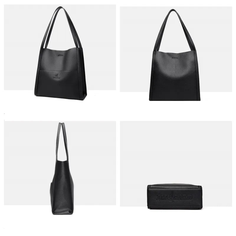 New Trend Women's Soft Leather Shoulder Bag
