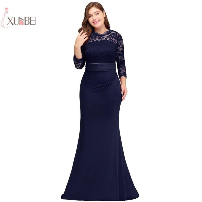 Sleeve Wedding Party Mother of the Bride Dress - TeresaCollections