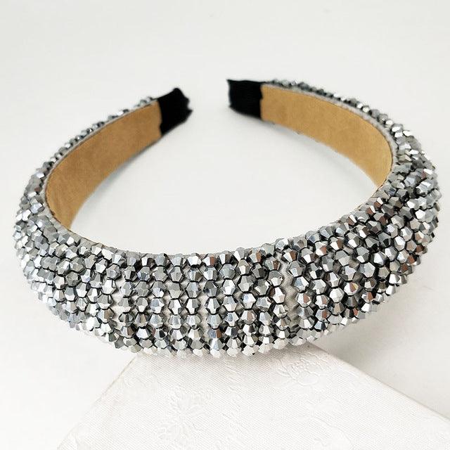 Colored Rhinestones Crystal HairBands - TeresaCollections