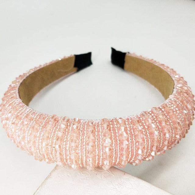 Colored Rhinestones Crystal HairBands - TeresaCollections