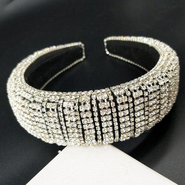 Velvet Hairband Thick Headband - TeresaCollections