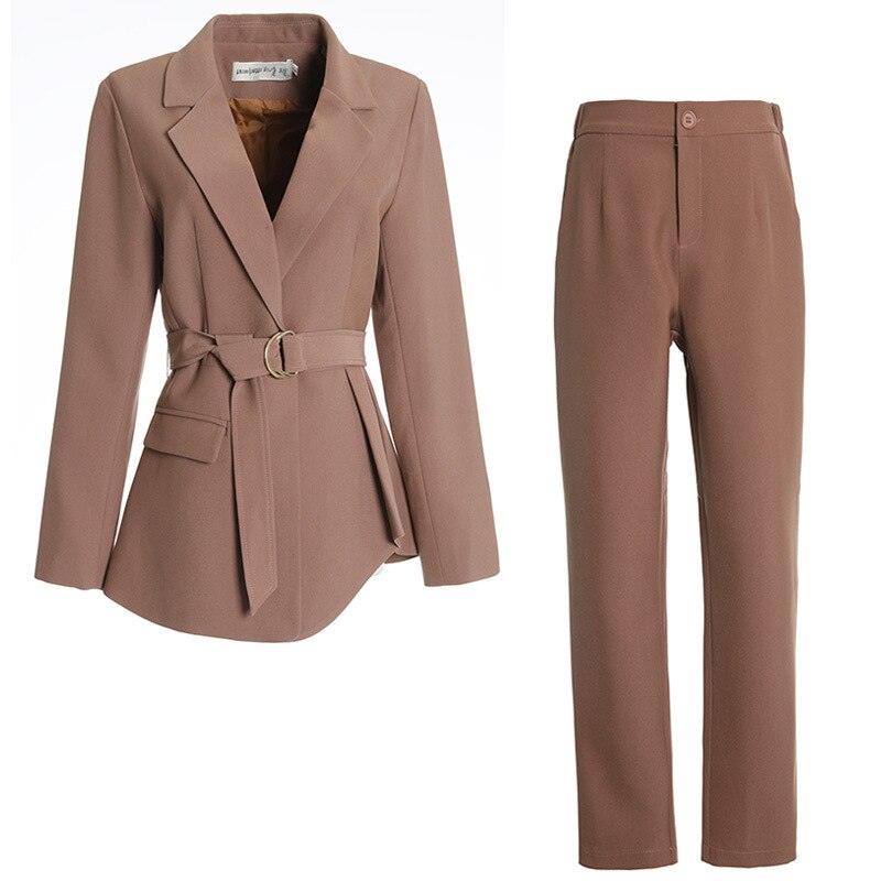 Business Office Casual Two-piece Set Suits - TeresaCollections