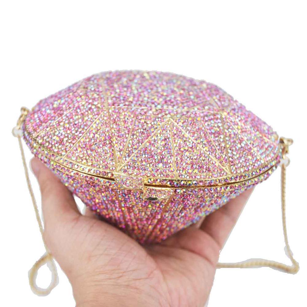 Fashion Luxury Crystal Clutch Bag