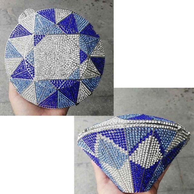 Geometric Fashion Luxury Brand Clutch Bags - TeresaCollections
