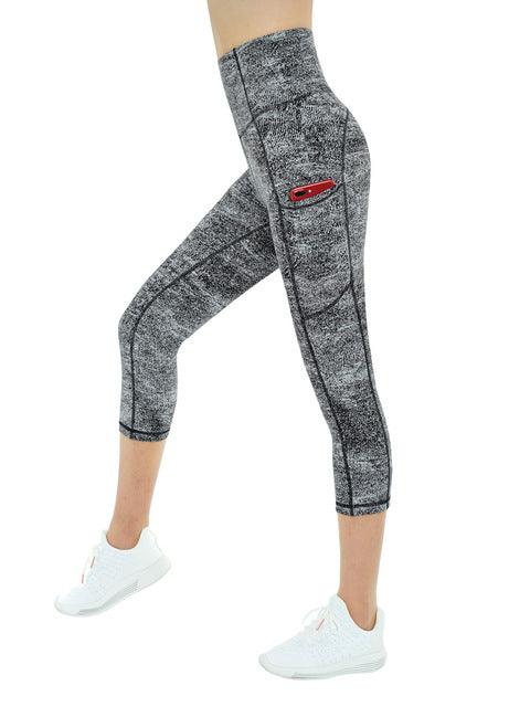 High Waist Workout Gym Leggings - TeresaCollections