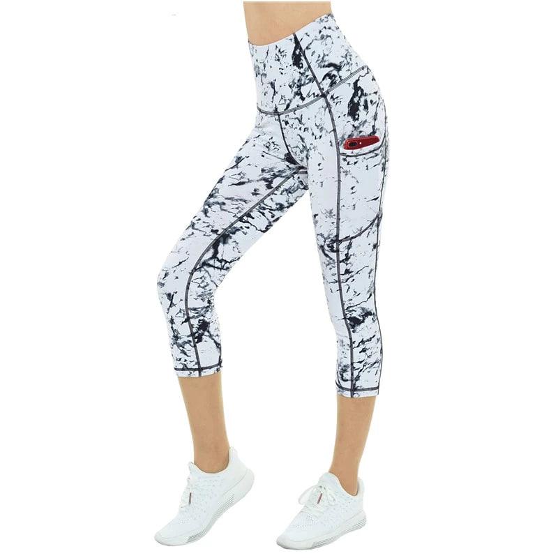 High Waist Workout Gym Leggings - TeresaCollections