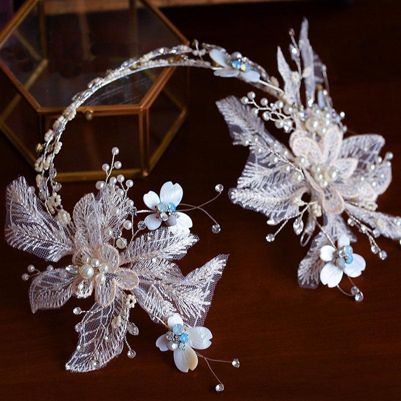 Elegant Handmade European Wedding Tiara - TeresaCollections