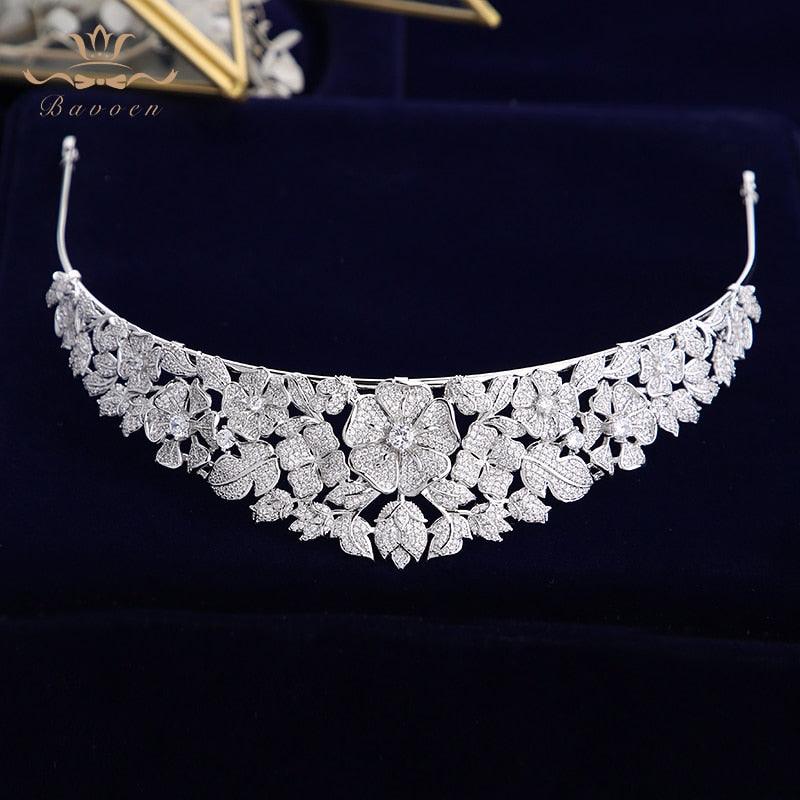 Elegant Royal Wedding  Bridal Tiara - TeresaCollections