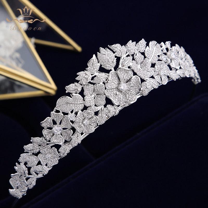 Elegant Royal Wedding  Bridal Tiara - TeresaCollections