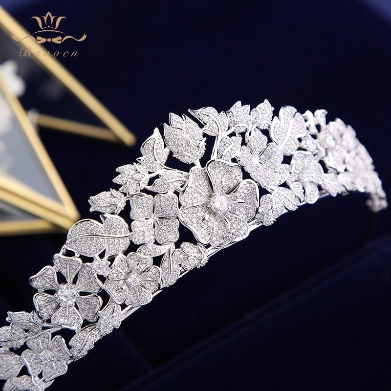 Elegant Royal Wedding  Bridal Tiara - TeresaCollections