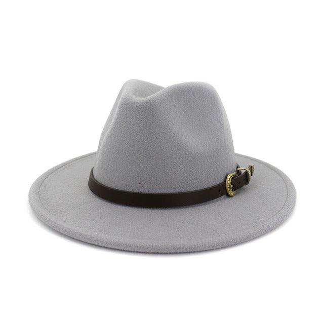 Winter Wool  British Style Autumn Top Hat - TeresaCollections