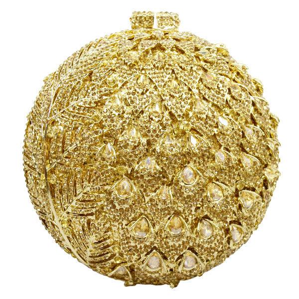 Crystal Ball Evening Clutch Bag - TeresaCollections