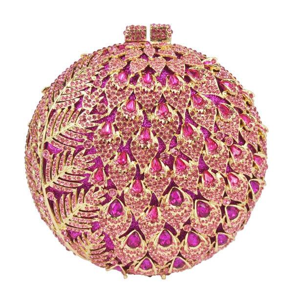 Crystal Ball Evening Clutch Bag - TeresaCollections