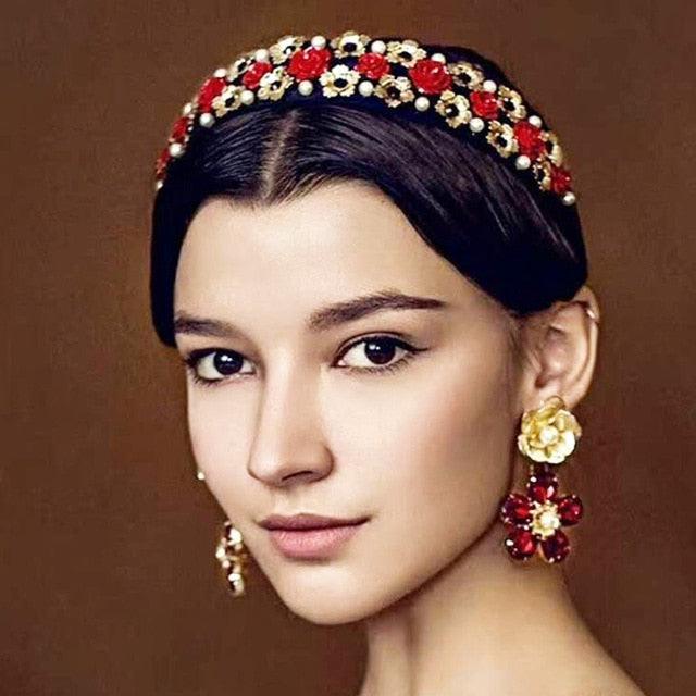 Fashion Vintage Crystal Cubic Zirconia Hair Accessories - TeresaCollections