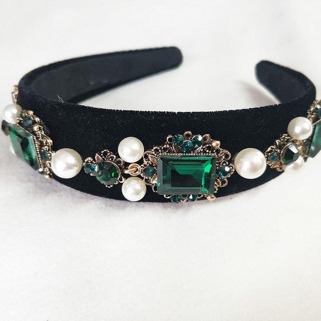 Fashion Vintage Crystal Cubic Zirconia Hair Accessories - TeresaCollections