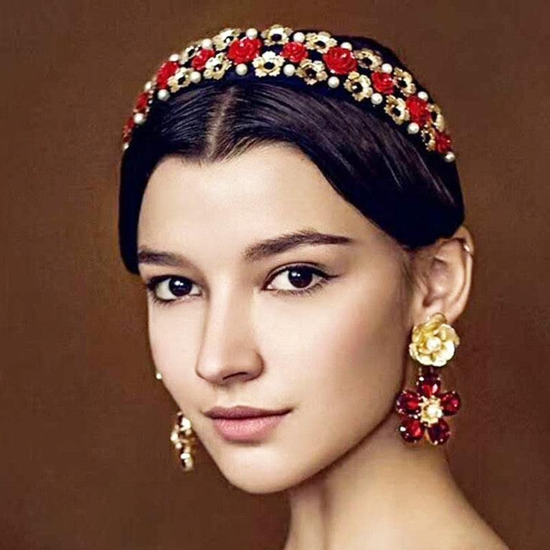 Fashion Vintage Crystal Cubic Zirconia Hair Accessories - TeresaCollections