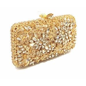 Hollow Out gold Evening Bags - TeresaCollections