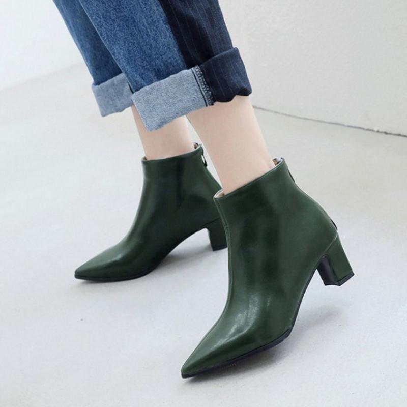 Winter Warm Fur Footwear Casual Office Female Shoes - TeresaCollections