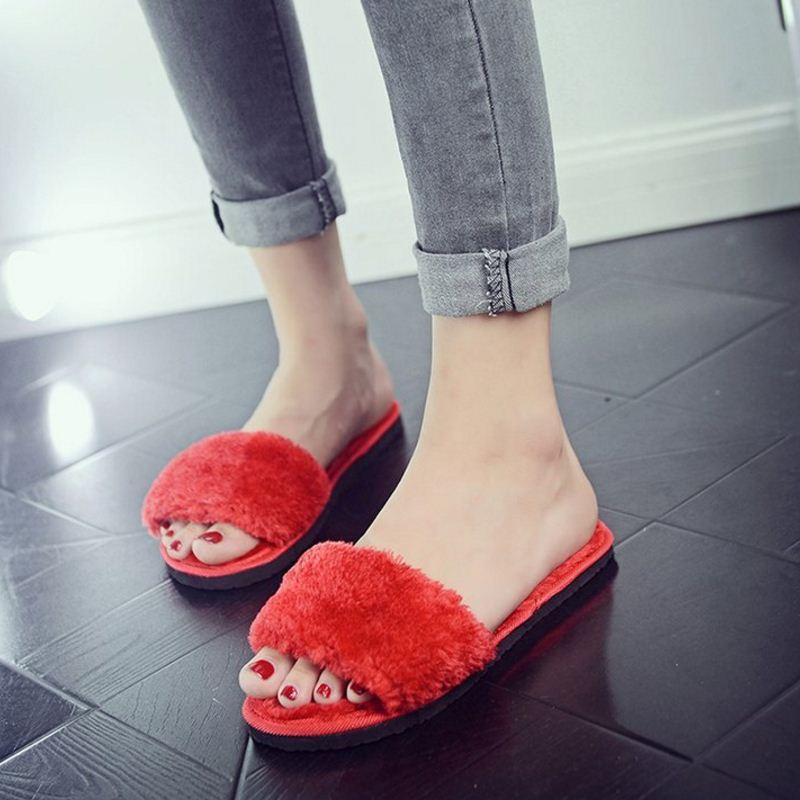 Solid Soft Lightweight Summer Beach Slippers - TeresaCollections