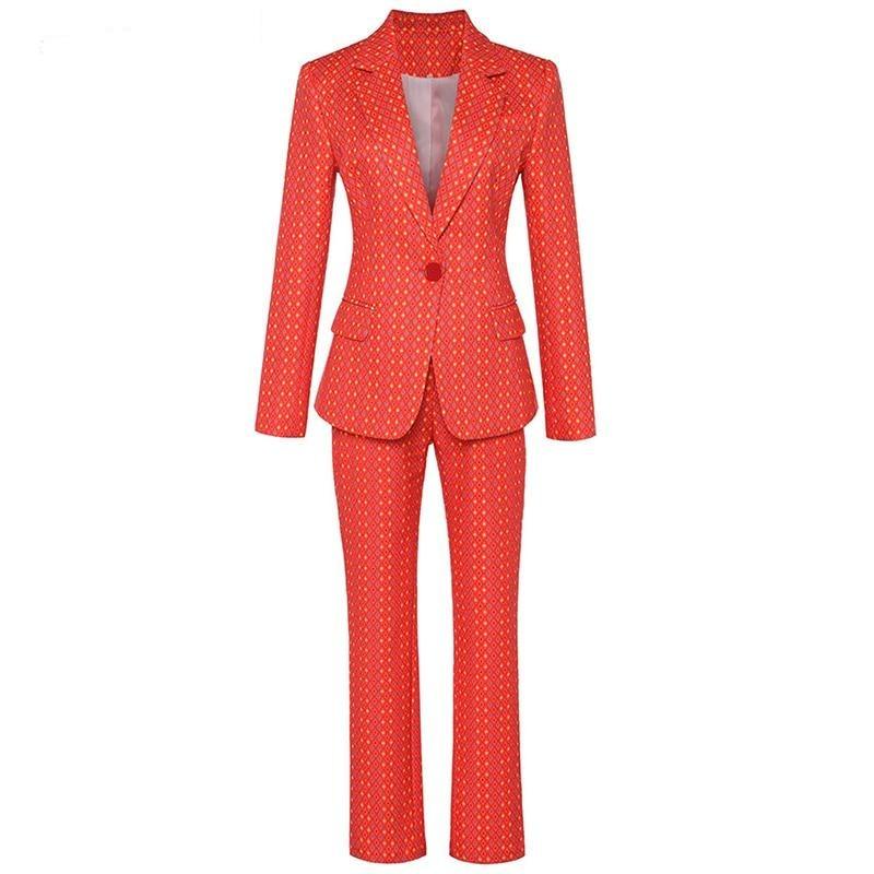 Coral women's top dress suits