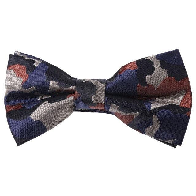 Men Business Camouflage Pattern Bowtie - TeresaCollections