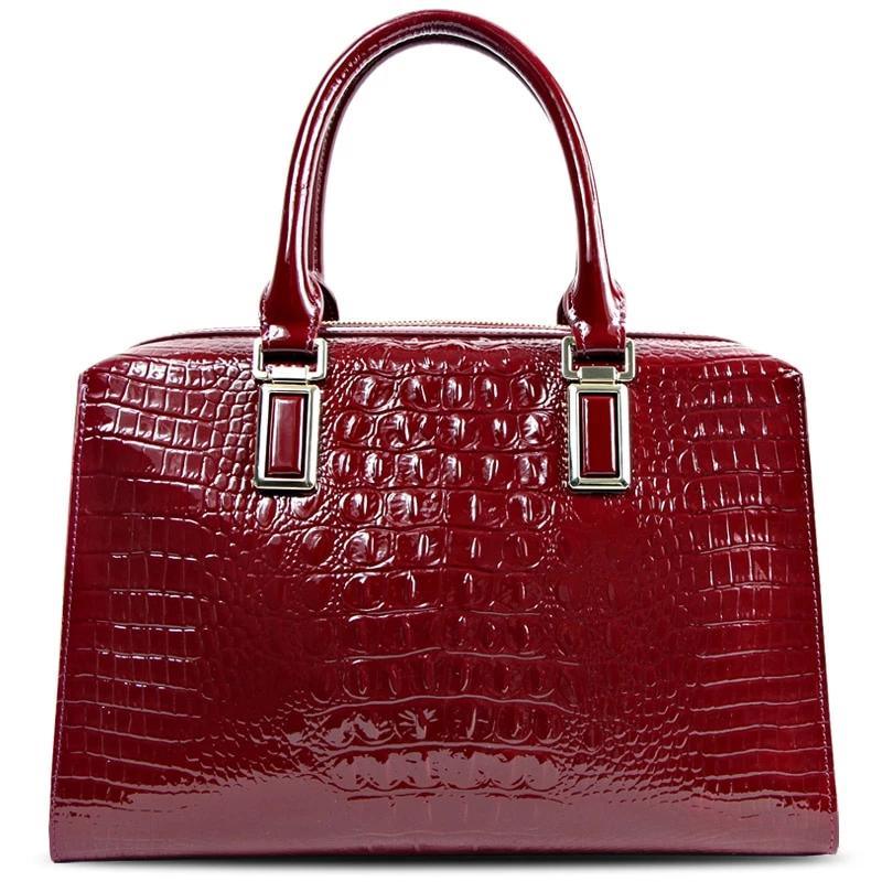 Patent Leather Women Shoulder Bags - TeresaCollections