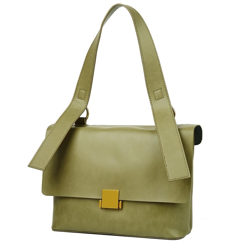 Top-handle Genuine Natural Leather Small Handbag - TeresaCollections