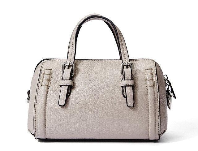 Pillow Shaped Shoulder Sling Bag Leather Handbag - TeresaCollections