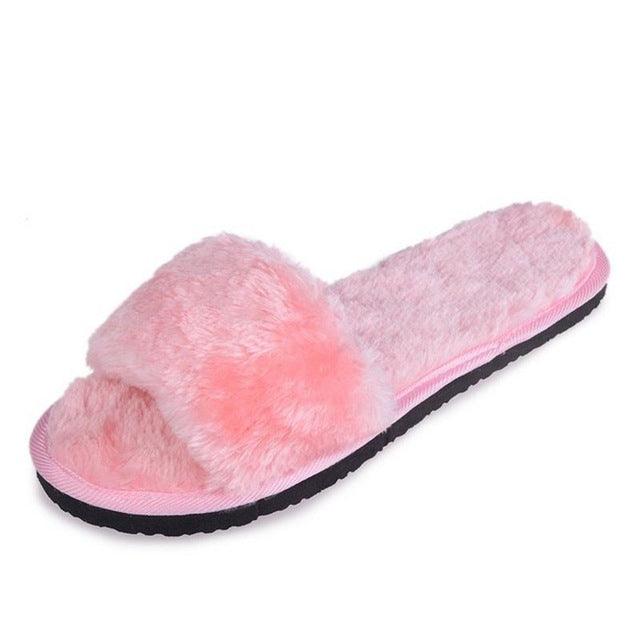 Solid Soft Lightweight Summer Beach Slippers - TeresaCollections