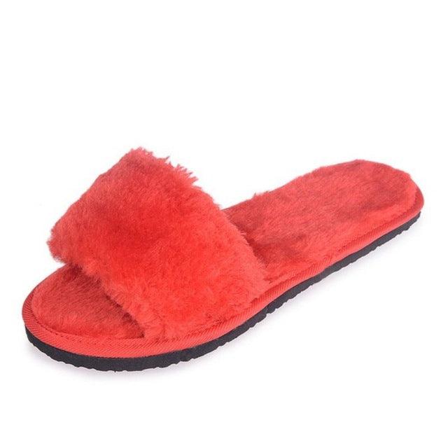 Solid Soft Lightweight Summer Beach Slippers - TeresaCollections