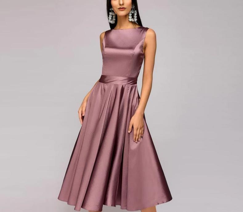 Solid color draped short dress - TeresaCollections