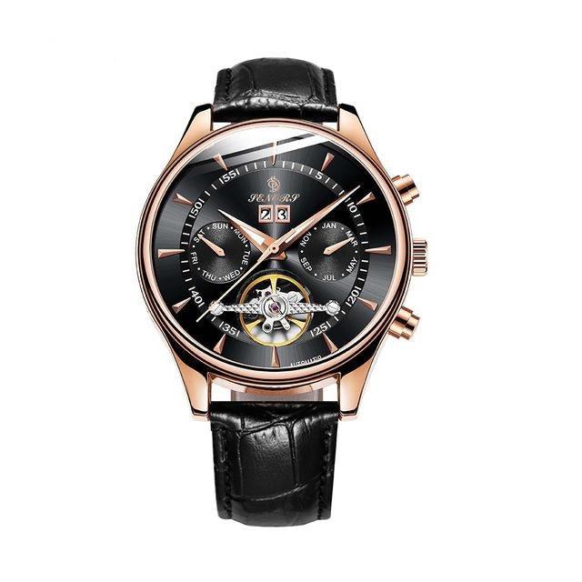 Automatic Men Stainless Steel Waterproof Mechanical Watch - TeresaCollections