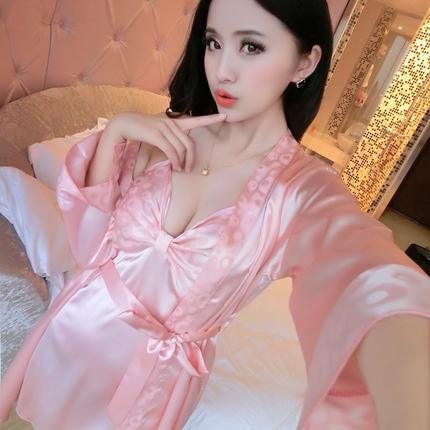 Sexy Silk Romantic Night gown - TeresaCollections