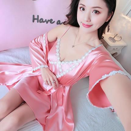 Sexy Silk Romantic Night gown - TeresaCollections