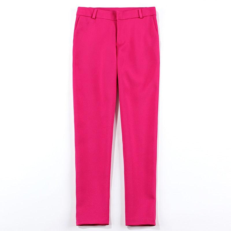Rose Double-breasted Pant Suit - TeresaCollections
