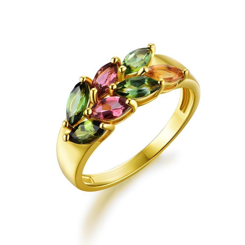 Multicolor Gemstone Rings - TeresaCollections