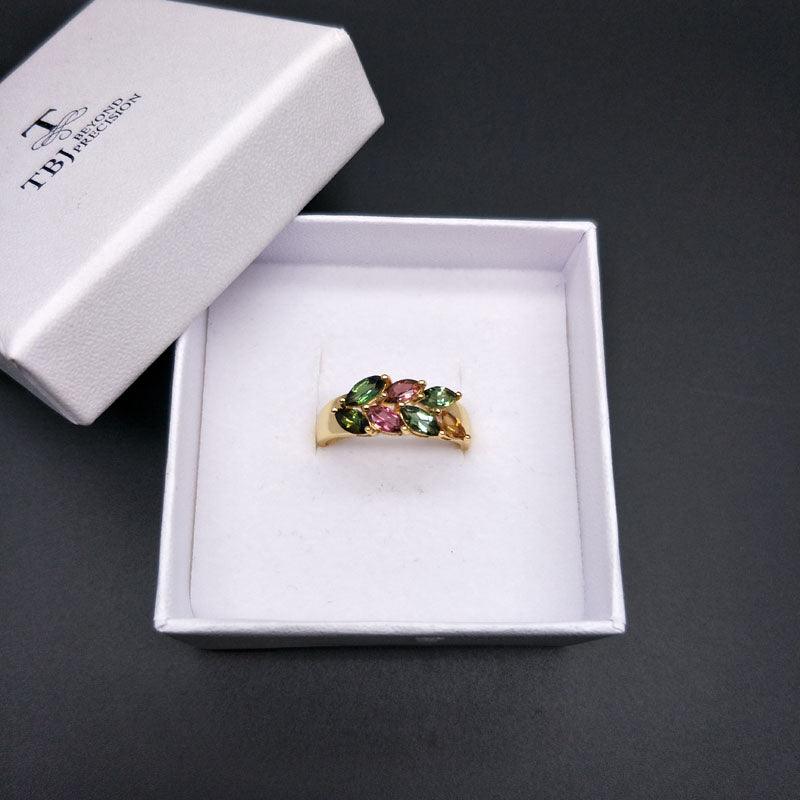 Multicolor Gemstone Rings - TeresaCollections