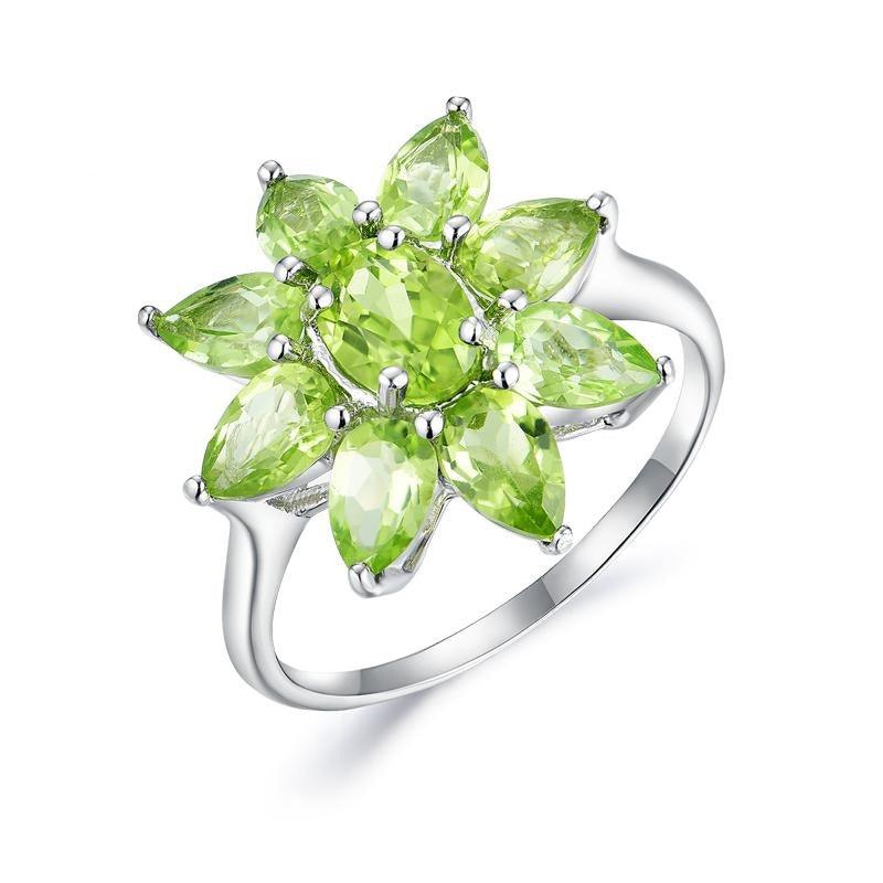 Peridot Gemstone Rings - TeresaCollections