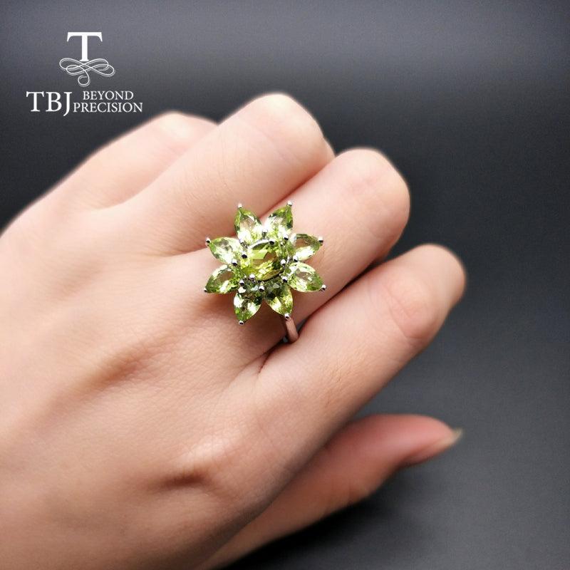 Peridot Gemstone Rings - TeresaCollections