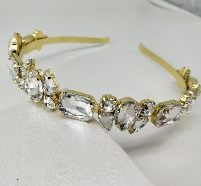 Crystal  Bohemian Headpiece Halo Hairband - TeresaCollections