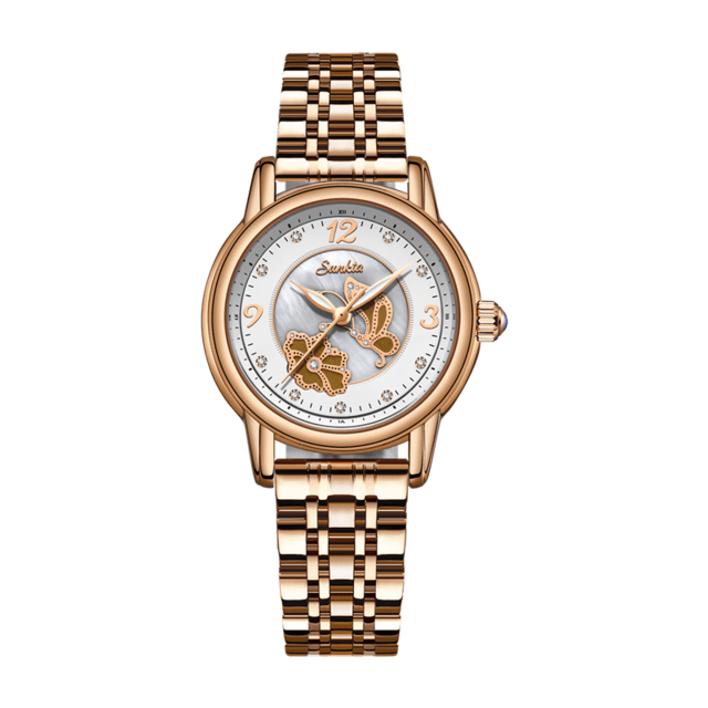 Luxury Brand Quartz Gold Plated Watch - TeresaCollections
