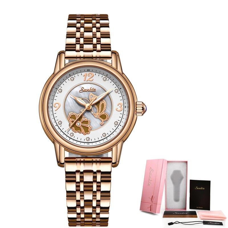 Luxury Brand Quartz Gold Plated Watch - TeresaCollections